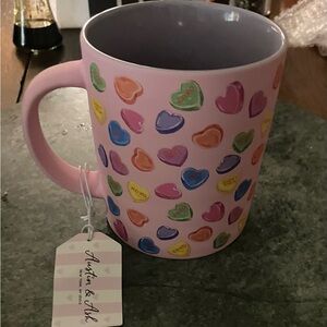 Austin & Ash Pink Heart Mug